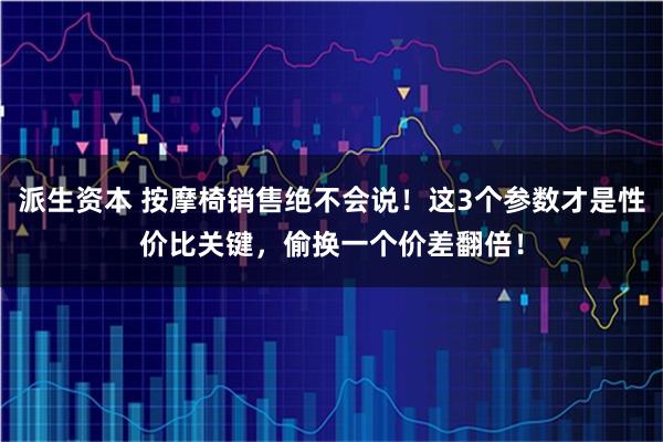 派生资本 按摩椅销售绝不会说!这3个参数才是性价比关键,偷换一个价差翻倍!